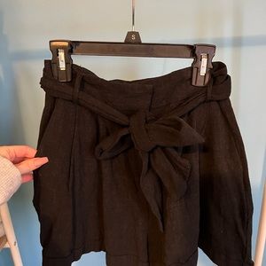 ASOS design paper bag shorts
